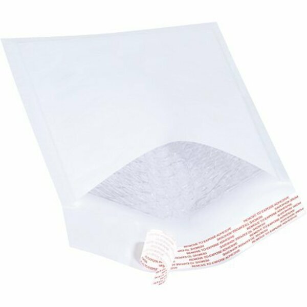 Bsc Preferred 6 x 10'' White #0 Self-Seal Bubble Mailers, 250PK S-5147